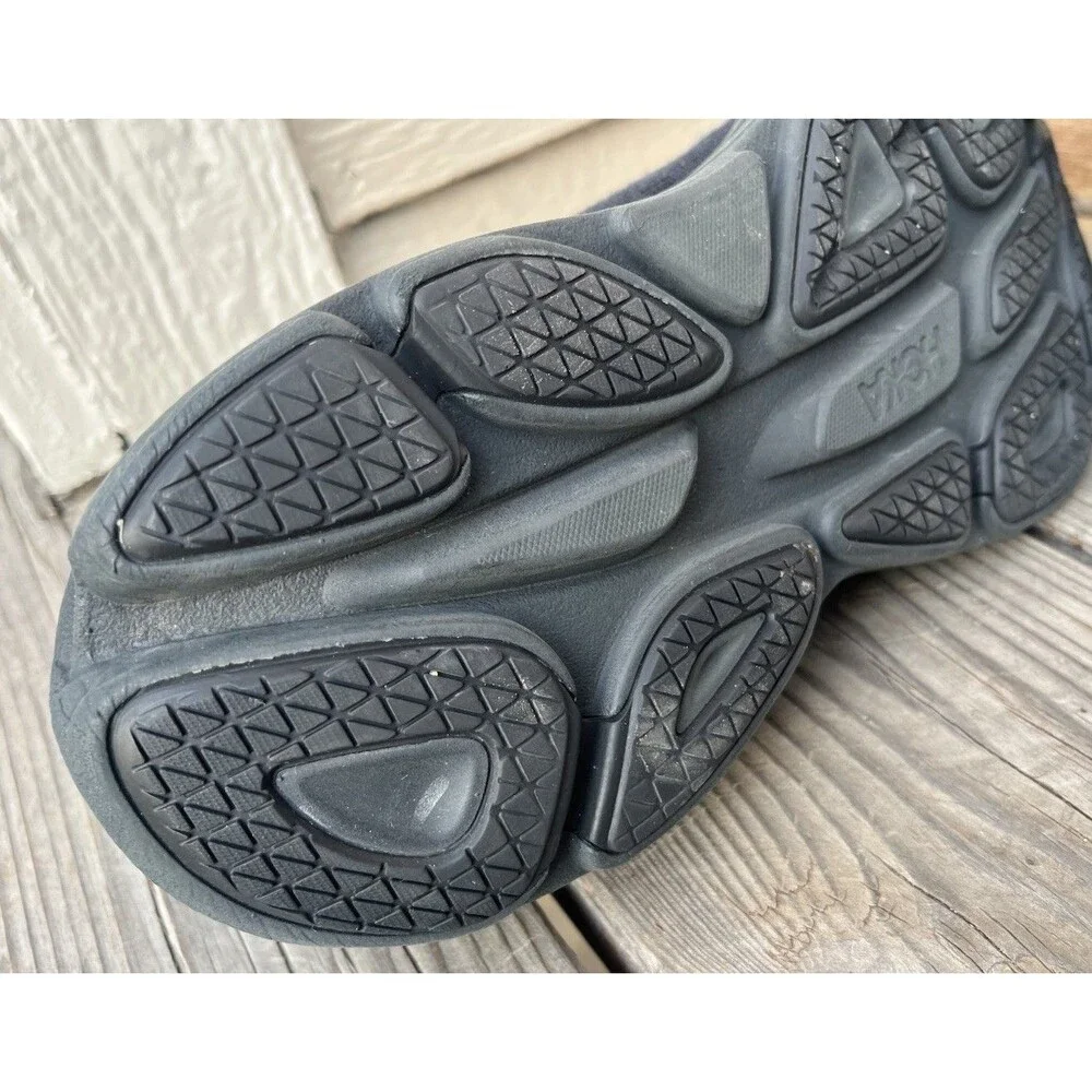 Hoka One One Bondi 8 Men’s 8.5D Running Shoes Black/Black *NO INSOLES*